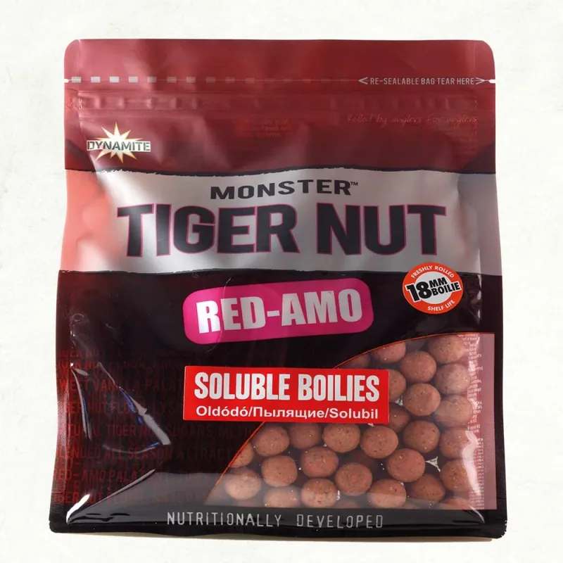 Marque DynamiteBaits Monster Tiger Nut Red Amo Soluble Boilies