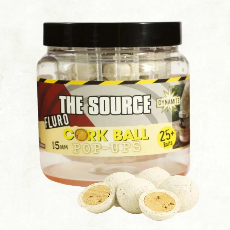 DynamiteBaits Fluro White Corkball Pop-Ups The Source Haute Qualité