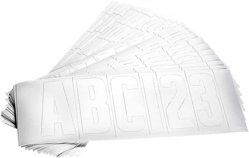 Haute Qualité KIT LETTRE D&rsquo;IMMATRICULATION – ATTWOOD