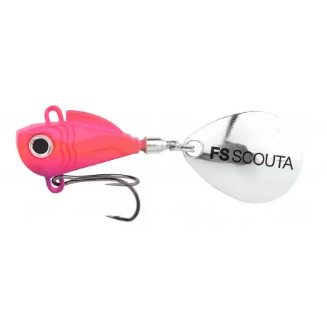 Meilleur Prix Leurre SPRO Freestyle Scouta lure 10gr UV Fluoro pink