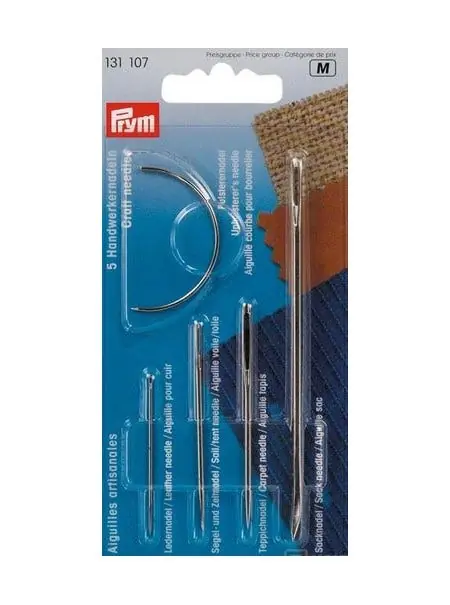 KIT 5 AIGUILLE VOILE – PRYM Haute Qualité