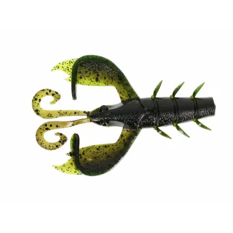 Réduction Leurre ILLEX Magic craw 80mm Watermelon chartreuse