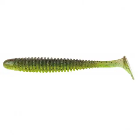 Promotion Saisonnière Leurre NOIKE Wobble shad 4inch Green pumpkin chart