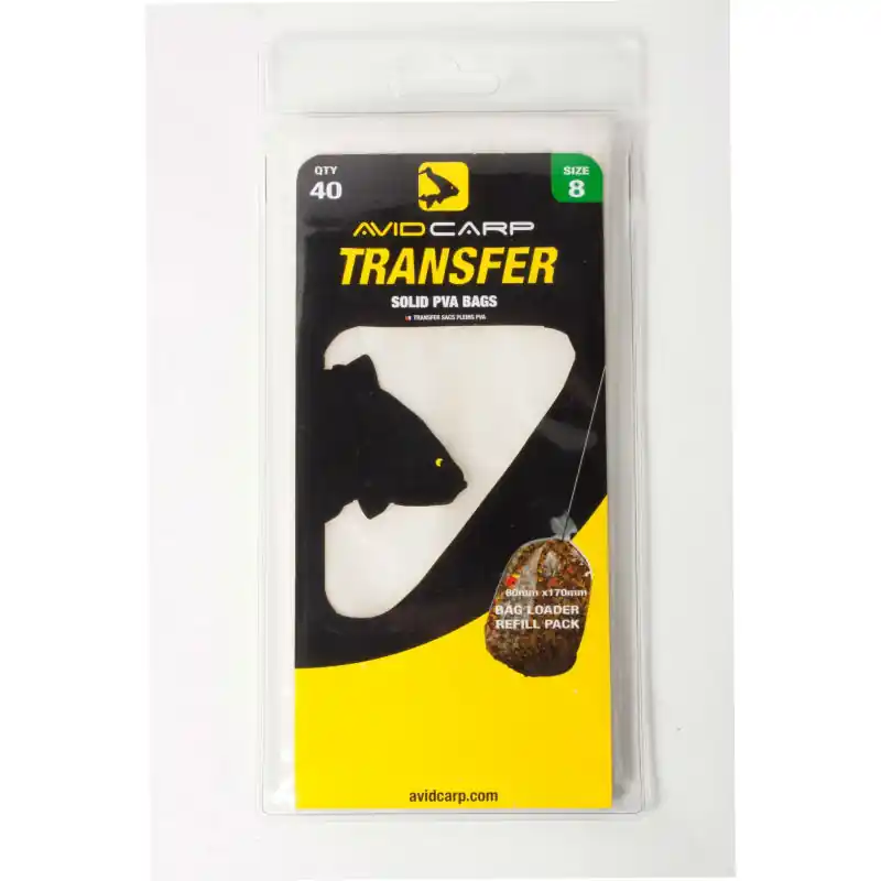 Avid Carp Transfer Solid PVA Bags size 8 Meilleur Choix
