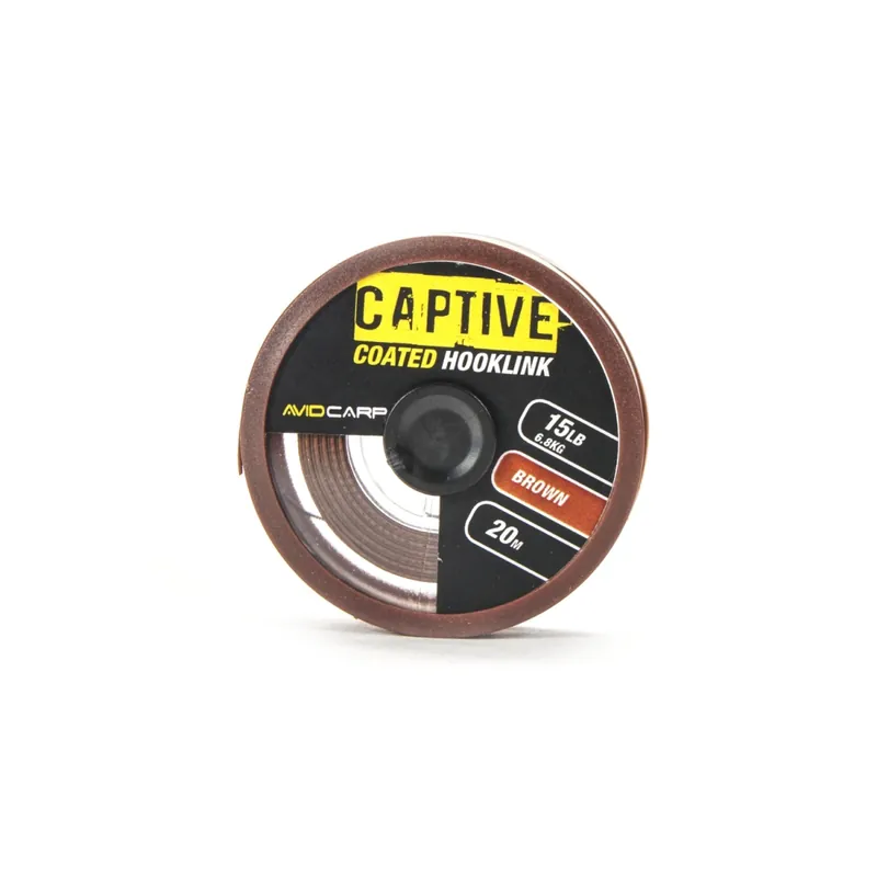 Livraison Gratuite Avid Carp Captive Coated Hooklink