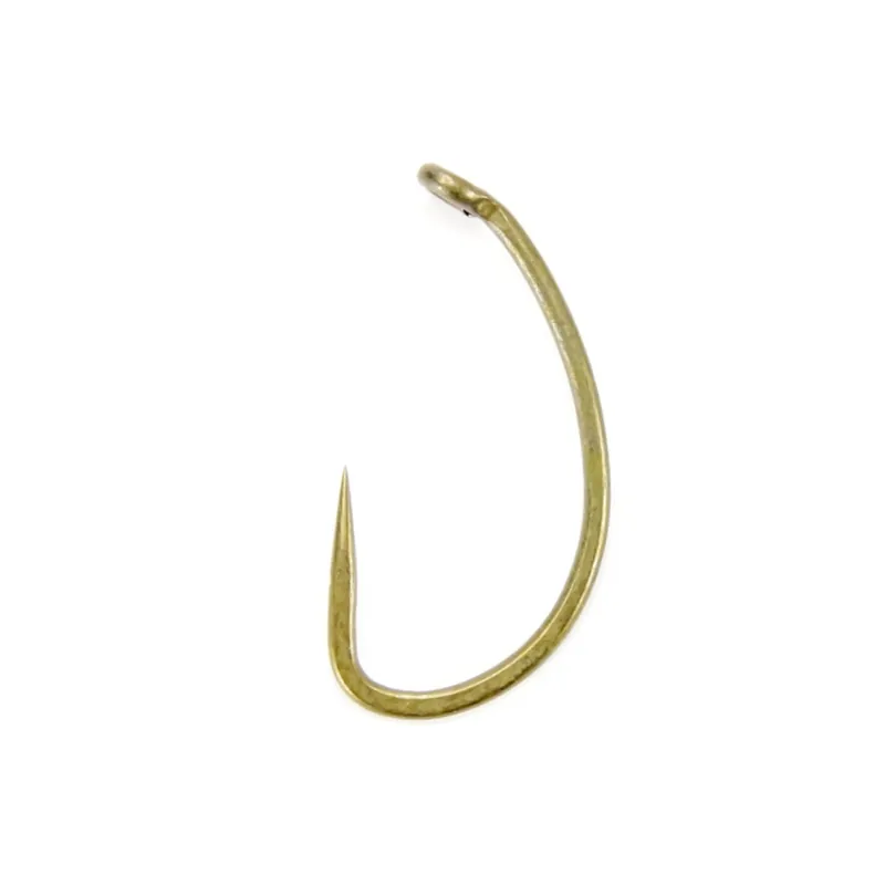 Livraison Gratuite Avid Carp CRV Curved Shank Barbless Hooks