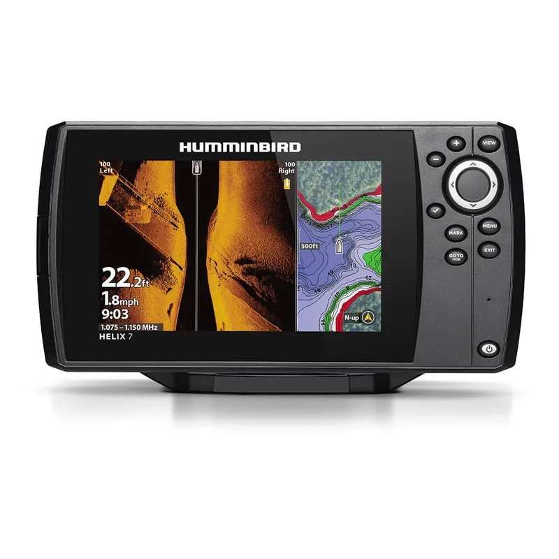 Helix 7g4 Chirp Mega Si -Combiné Sondeur/gps -Humminbird Commander Maintenant
