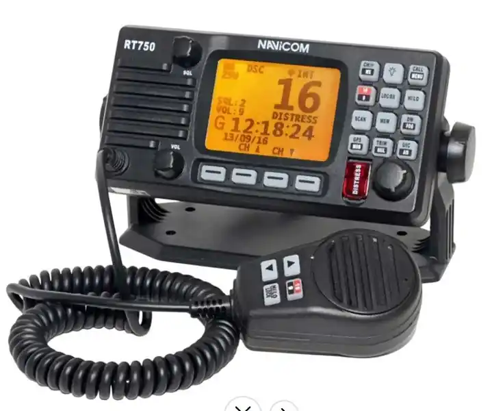 VHF fixe RT750 V2 DSC et antenne GPS intégrée Authentique