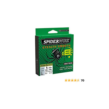Commander Maintenant Tresse SPIDERWIREStealth smoothJaune 0.15mm 16.5kg 150m