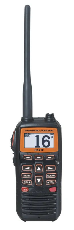 VHF portable étanche HX210 flottante 6W – STANDARD HORIZON Offre Exclusive