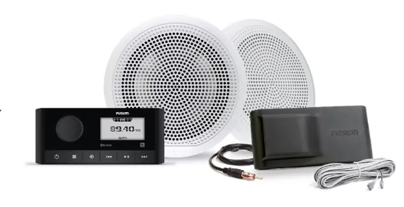 PACK RA60 + HAUT-PARLEURS EL-F651W – 80W+ Capot + Antenne FM – FUSION Seulement Aujourd’hui