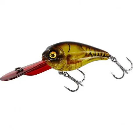 Leurre WESTIN Megabite DR Cranckbait 6cm 19gr Clear brown craw Prix Bas