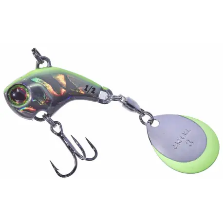 Leurre ILLEX Deracoup 21gr Silver chart back Populaire