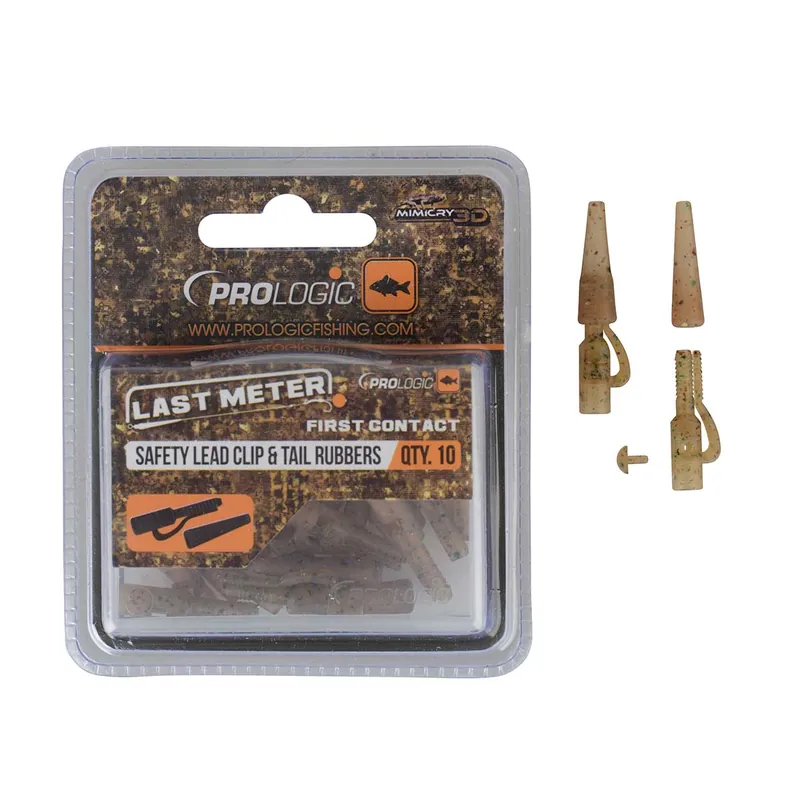 Prologic LM Mimicry Safety Leadclip & Tailrubber Jusqu’à Épuisement Des Stocks