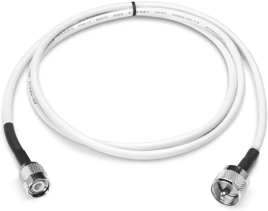 VHF interconnect cable. 1.2m Dernière Chance