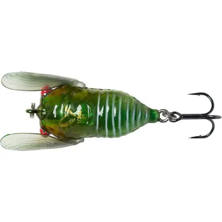 Leurre SAVAGE GEAR 3D Cicada 3.3cm 3.5gr Green Prix Cassé