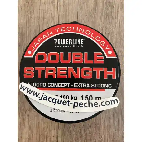 Nylon POWERLINE Double strenght 0.18mm 6.3kg 150m Top Vente