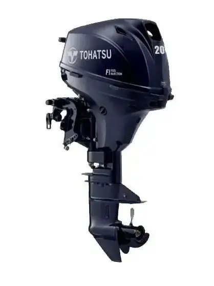 MOTEUR TOHATSU 4 TEMPS BI-Cylindre 20CV – Commande à distance Usine Directe