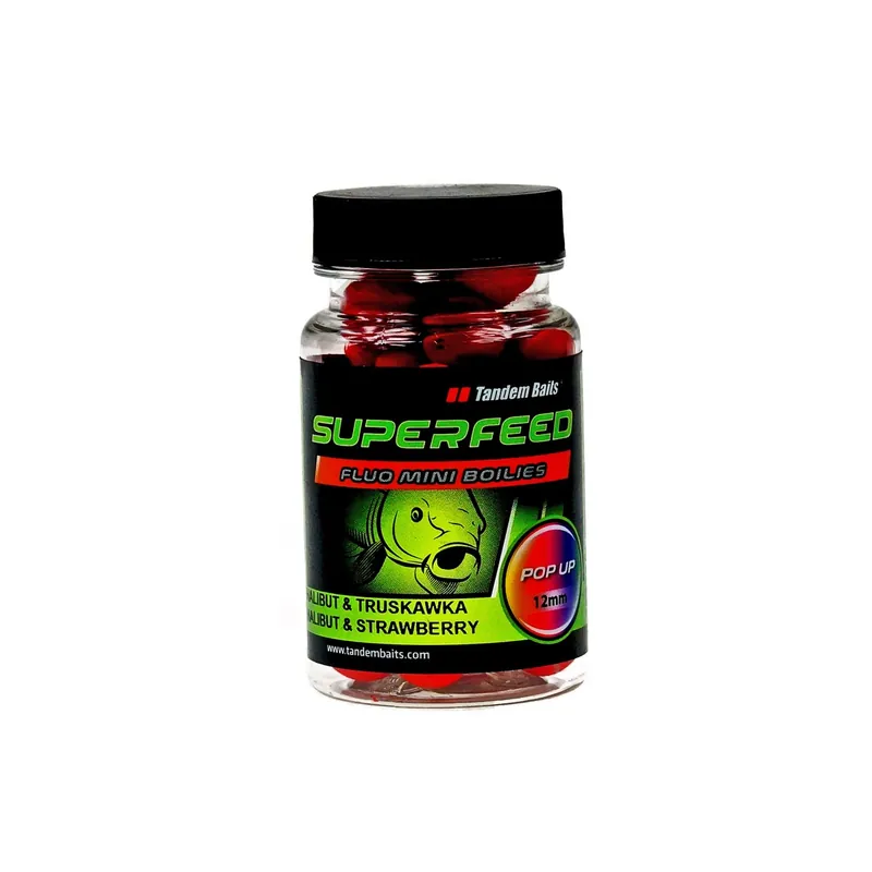 TandemBaits SuperFeed Fluo Halibut Truskawka Solde