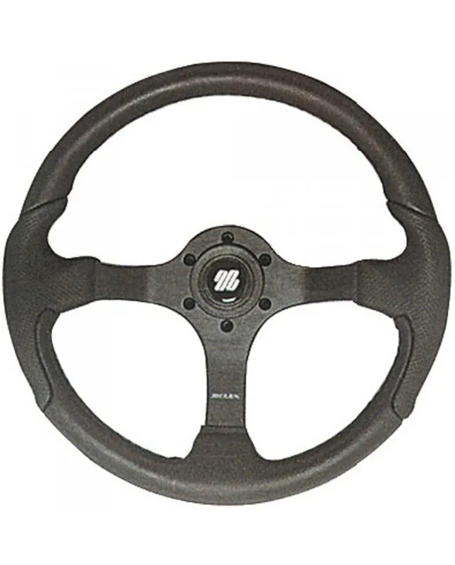 Volant ULTRAFLEX Nisida/Spargi noir 350 mm – Uflex Petit Prix