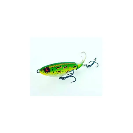 Leurre RIVER 2 SEA Whopper plopper 110mm Leopard Vente Flash