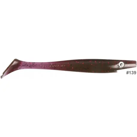 Leurre STRIKE PRO Pig shad Jr 20cm Purple heart Bon Plan