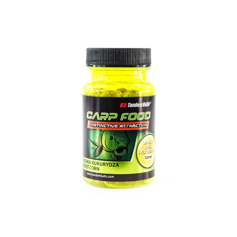 Authentique TandemBaits Carp Food Oil Hookers- Maïs Doux