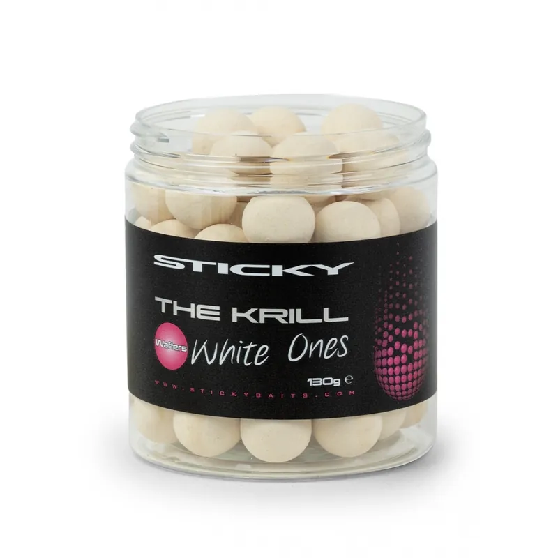 StickyBaits White Ones Wafters – The Krill Petit Prix