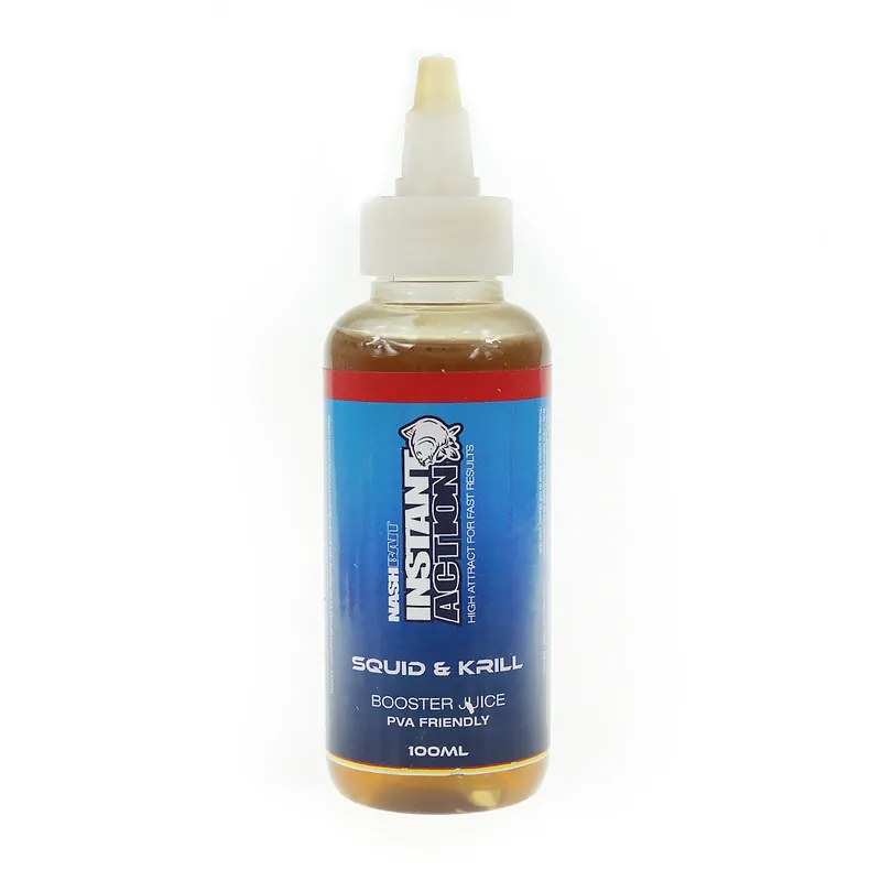 Nash Instant Action Booster Juice Squid & Krill Top Vente