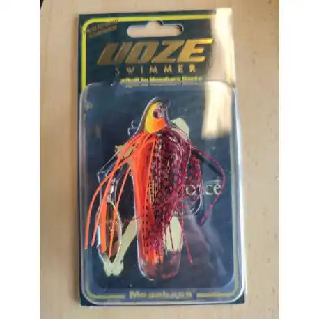 Rubber jig MEGABASS Uoze swimmer 21gr 5/0 Fire shad Usine Directe