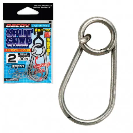 Super Prix Agrafe DECOY Split snap n°1