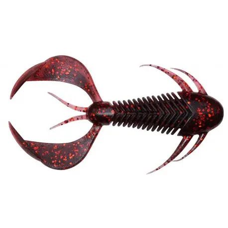 Réduction Leurre MEGABASS Rock hog 3inch Ebimiso red flake