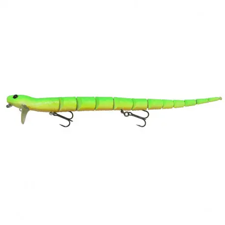 Leurre SAVAGE GEAR 3D Snake 30cm 57gr Green fluo Commander Maintenant