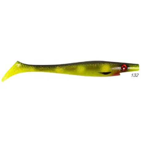 Promotion Leurre STRIKE PRO Pig shad Tournament 18cm Hot Spotted bullhead