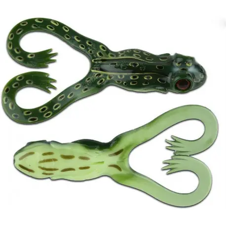 Promotion Saisonnière Leurre SPRO Iris the frog 12cm Natur green frog