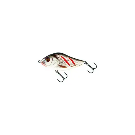 Leurre SALMO Slider COULANT 7cm 21gr Wounded real grey Shiner Prix Cassé