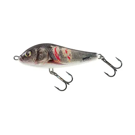 Leurre SALMO Rattlin&rsquo;Slider 8cm 20gr Supernatural Wounded Dace Authentique