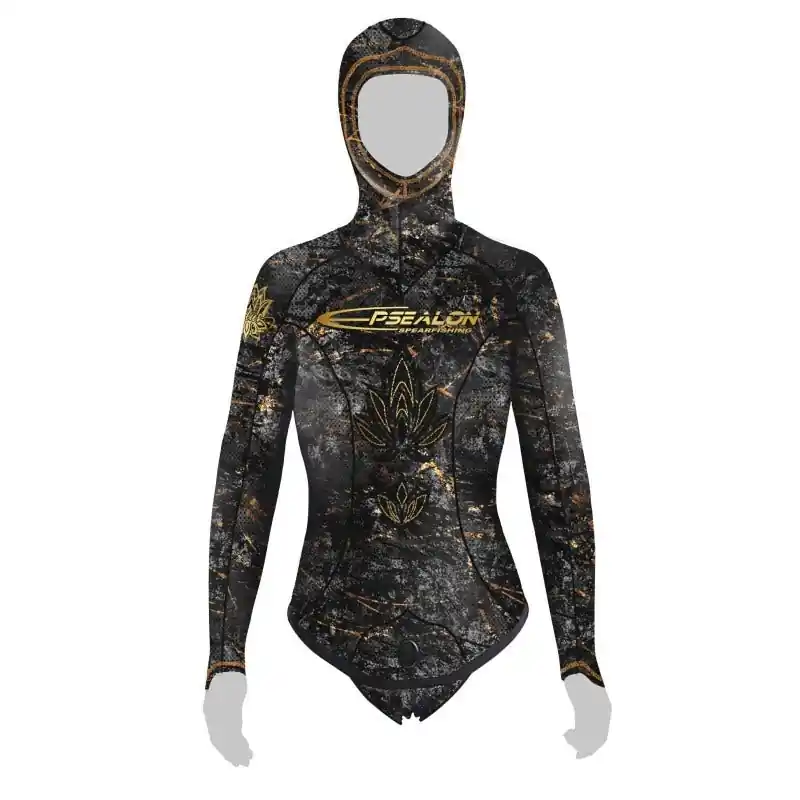 Veste de chasse sous-marine femme LOTUS 7 mm EPSEALON Usine Directe