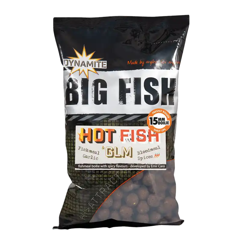 DynamiteBaits Boilies – Hot Fish & GLM Marque