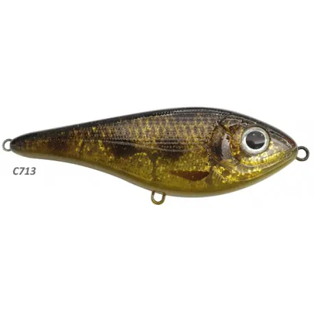 Leurre STRIKE PRO Buster swimbait 13cm C713G Authentique