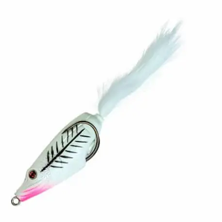 Meilleure Vente Leurre SAKURA Rider frog 7cm Old school white