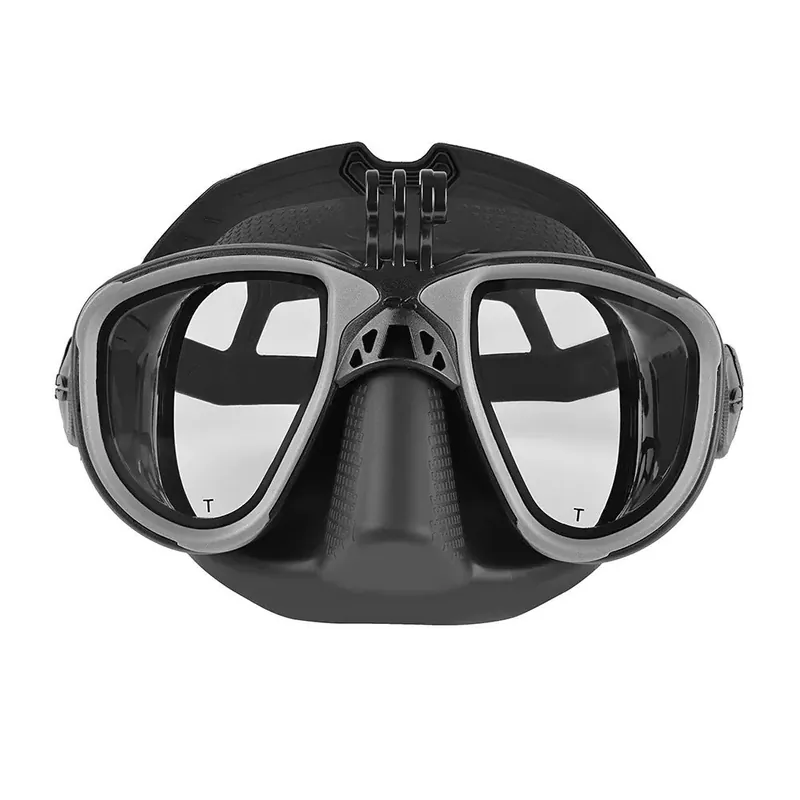 Masque de chasse sous-marine MARTIAN noir avec support caméra C4 Dernière Chance
