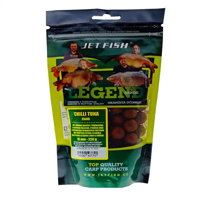 Jetfish Legend Boilie – Chilli Tuna Commande En Gros