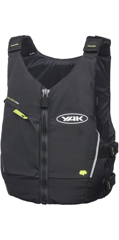 YakJunior Kallista Kayak 50N Gilet D&rsquo;aide à La Flottabilité Noir Prix Réduit
