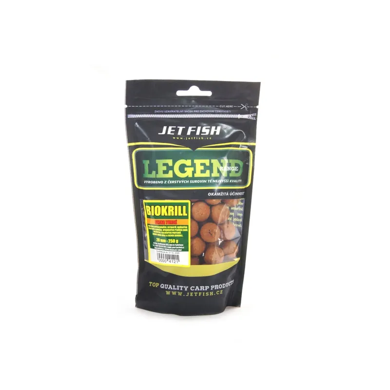 Jetfish Legend Boilies Biokrill- Ultra-Résistantes Haute Qualité