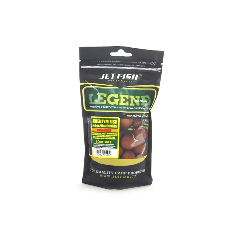 Jetfish Legend Boilies Bioenzym Fish Salmon – Ultra-Résistantes Dernier Modèle