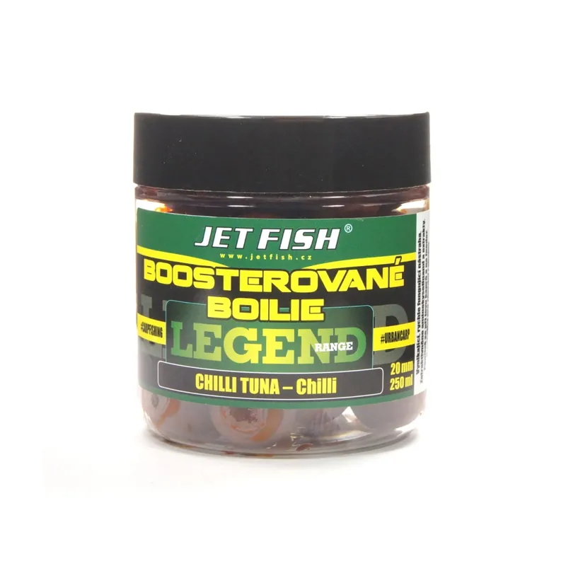 Jetfish Legend Boosted Boilies Chilli Tuna Pas Cher