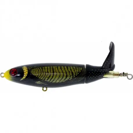 Vente Flash Leurre RIVER 2 SEA Whopper plopper 190mm Yellow head