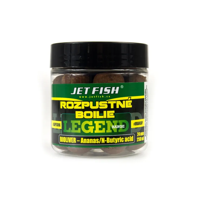 Réduction Jetfish Legend Soluble Boilies Bioliver – Pineapple / N-Butyric Acid