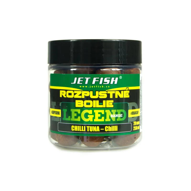 Expédition Rapide Jetfish Legend Soluble Boilies Chilli Tuna